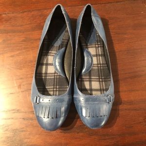 Born blue flats size 10.